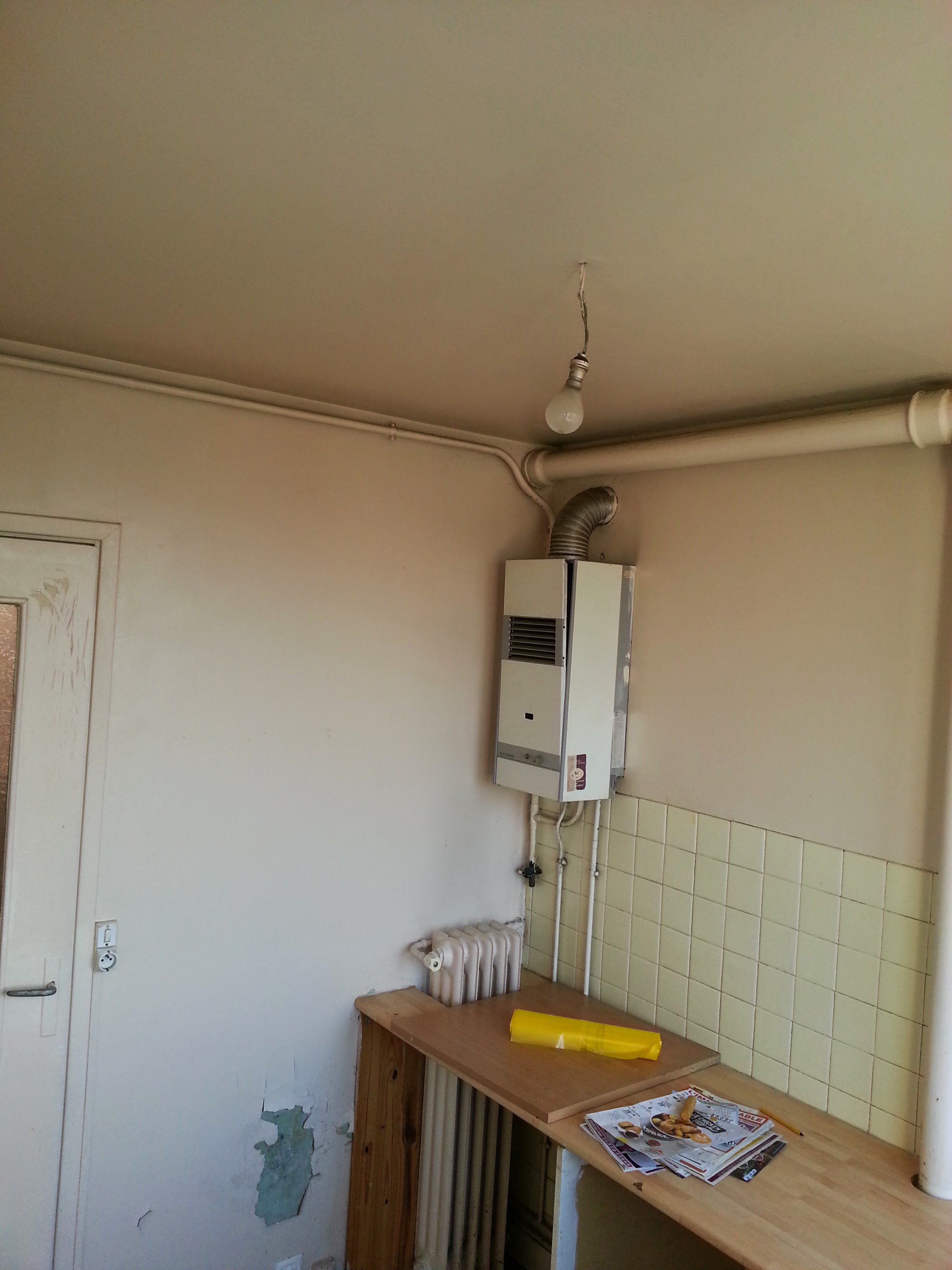 Cuisine avant rénovation